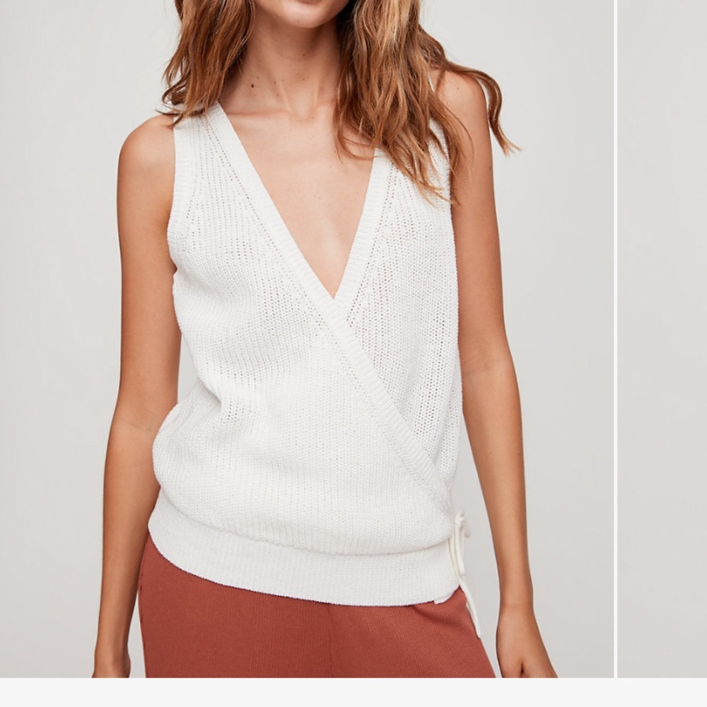 Aritzia The Group by Babaton Stacey Knit Top